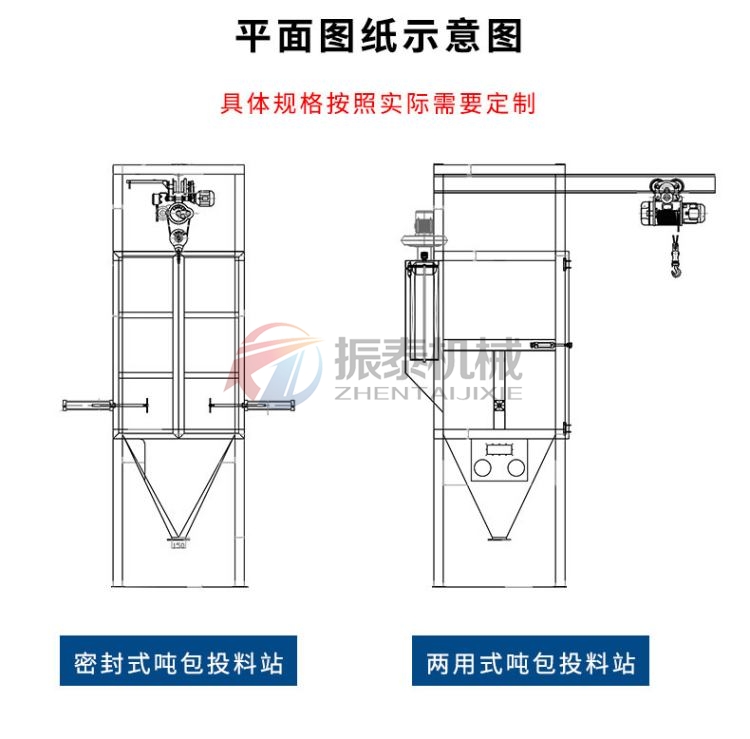 碳素粉無塵噸袋拆包機(jī)型號規(guī)格